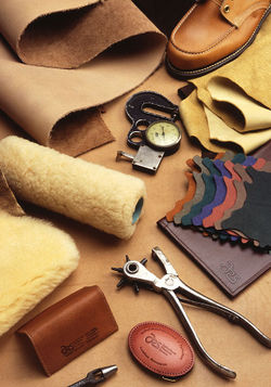 Modern leather-working tools